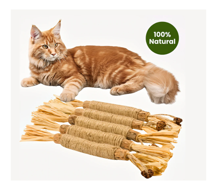 Purriq Doğal Gümüş Asma Diş Çubukları